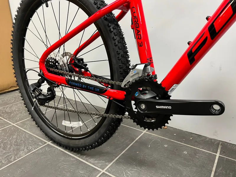 Ex Display Forme Curbar 3 27.5 Hardtail Mountain Bike 14 frame 2022 in Red-1
